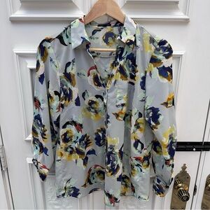 The Limited - The Ashton in Blue Floral - Size Medium